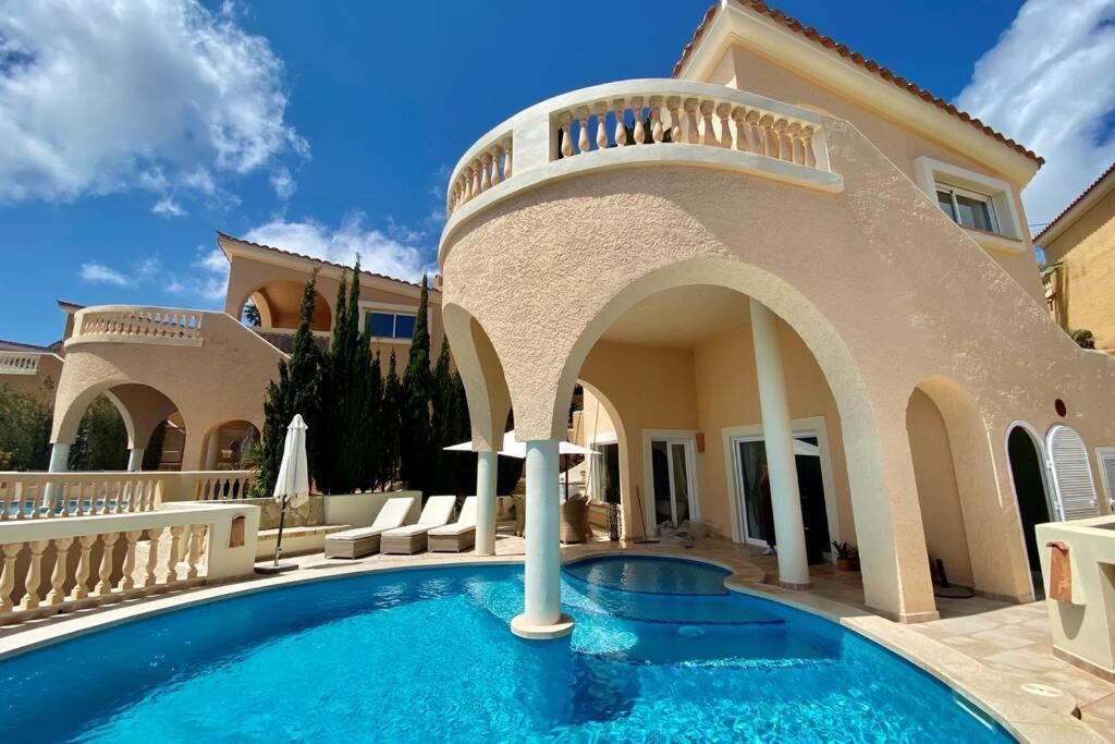 Meerblick Villa "Buena Vista" In Santa Ponsa, Mallorca Dış mekan fotoğraf
