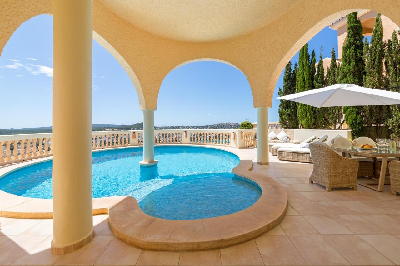 Meerblick Villa "Buena Vista" In Santa Ponsa, Mallorca Dış mekan fotoğraf